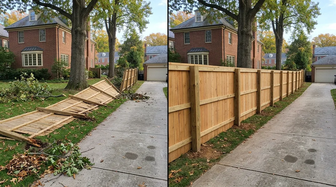 Result fence in Washington - Washington Fence