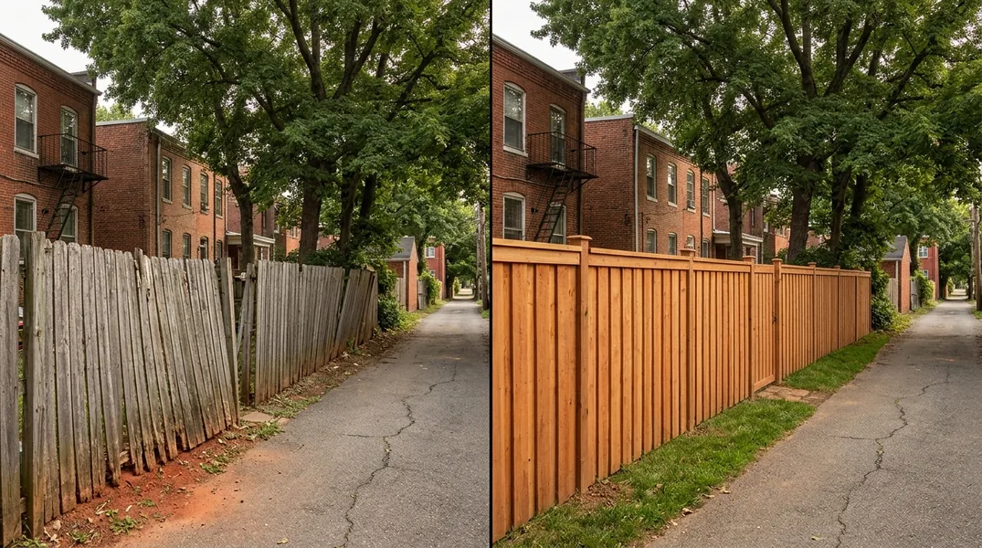 Wood vs Vinyl Fence in DC's Humid, Freeze-Thaw Climate: An Honest Comparison